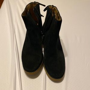 Suede Ugg ankle boots